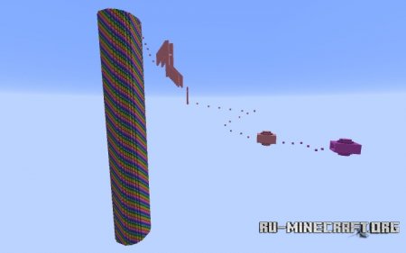  Extreme Rainbow Parkour Evolved  Minecraft