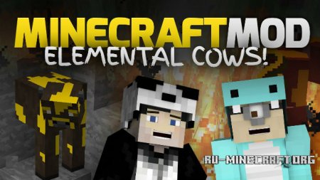  Elemental Cows Reborn  Minecraft 1.8