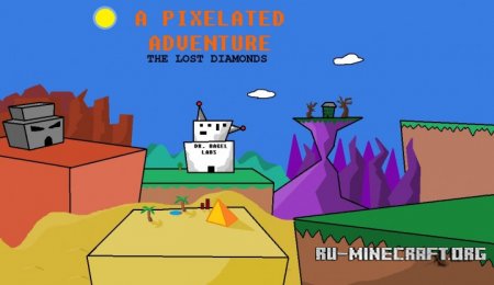  A Pixelated Adventure: The Lost Diamonds  Minecraft
