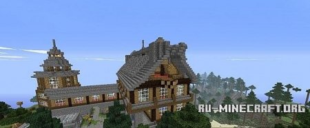  The Alpine Manor   Minecraft