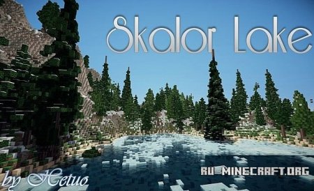  Skalor Lake - winter mountains    Minecraft