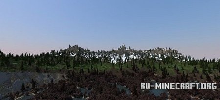  Pine Mountains - Extreme Realism   Minecraft