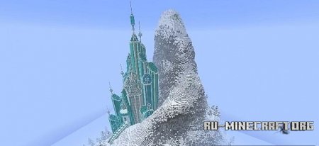  Frozen - Elsa's Ice Castle   Minecraft