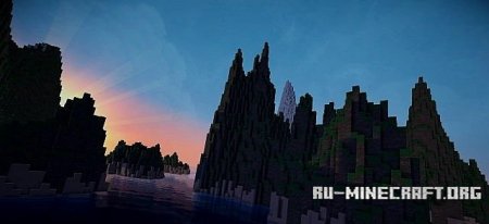  Valley of the Mountains   Minecraft