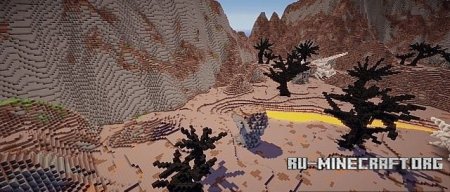  Wasteland of the dragons  Minecraft