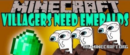  Villagers Need Emeralds    Minecraft 1.7.2