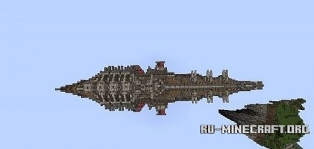  Kerothi Fleet - Charybdis Class Gun Cruiser   Minecraft