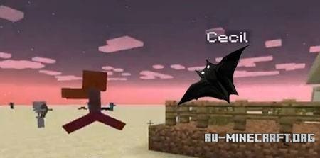 Скачать Pet Bat для Minecraft 1.5.2