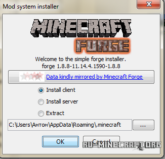  Minecraft Forge  Minecraft 1.8.8