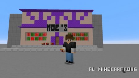  The Simpsons: Moe's Tavern  Minecraft