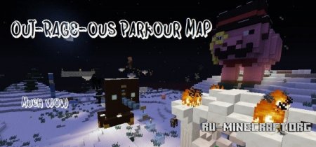  ~Sugar Puppy~ Out-RAGE-ous Parkour Map  Minecraft