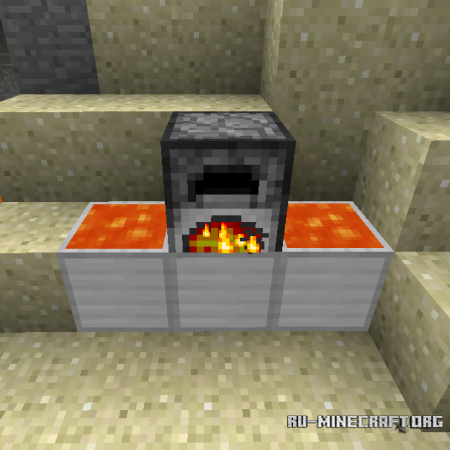  Lava Furnace  Minecraft 1.7.10