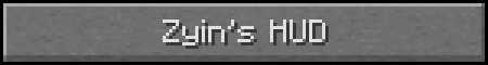  Zyin's HUD  Minecraft 1.8