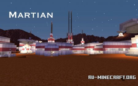  Martian: Foundation in Mars  Minecraft