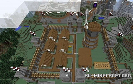  Compton - A Medieval Town  Minecraft