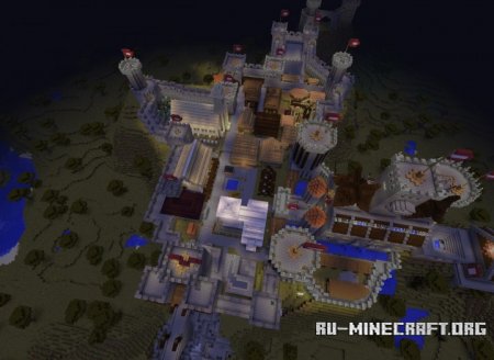  Castle Plateau  Minecraft