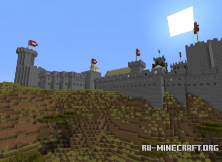  Castle Plateau  Minecraft
