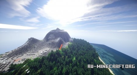  Myst - Mountain Island  Minecraft