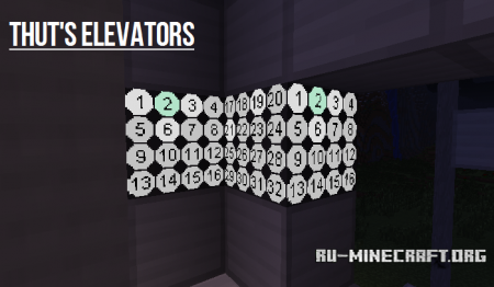  Thut's Elevators  Minecraft 1.8.8