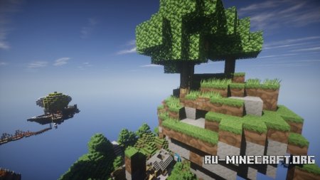  Fallen Island  Minecraft