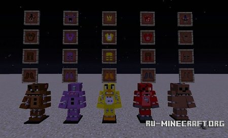  New Five Nights at Freddys 2 [16x]  Minecraft 1.8