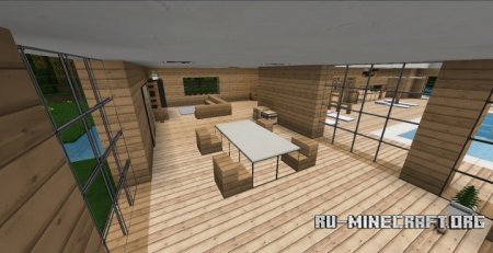 Скачать Modern House Jungle для Minecraft