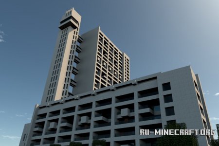  Trellick Tower, London  Minecraft