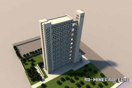  Trellick Tower, London  Minecraft
