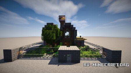  Redstone House (Medieval Style)  Minecraft