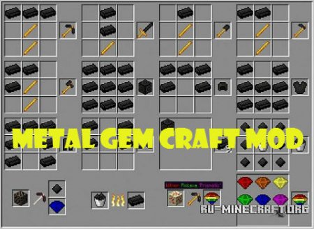  Metal Gem Craft  Minecraft 1.8.8