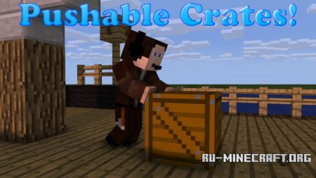  Pushable Crates  Minecraft 1.7.10