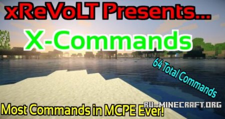  X-Commands  Minecraft PE 0.13.0