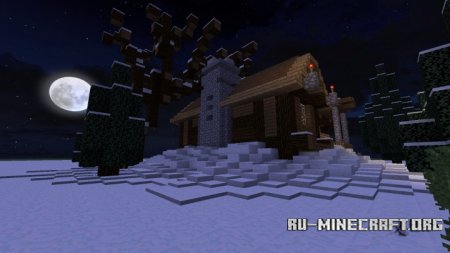  Cozy Winter Cabin  Minecraft