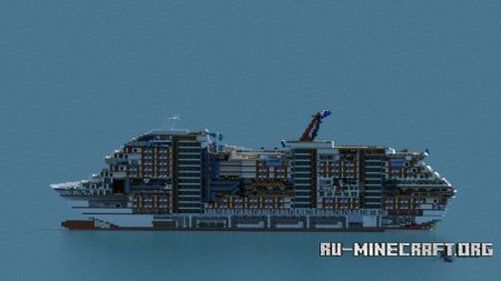  Carnival Victory Cruise Ship  Minecraft 