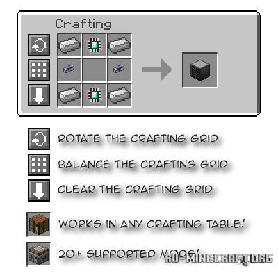  Crafting Tweaks  Minecraft 1.8.9