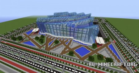  Olympic Aquatics Centre  Minecraft
