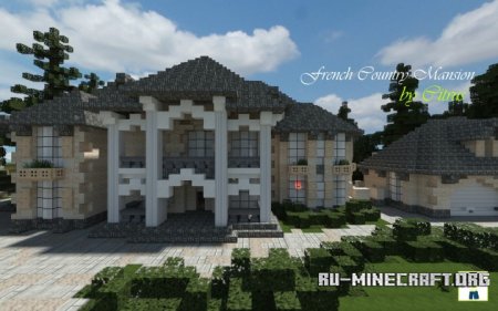  French Country Mansion 3  Minecraft