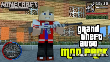  GTA No Minecraft  Minecraft PE 0.13.1