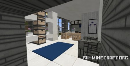  Modern Cliff House  Minecraft