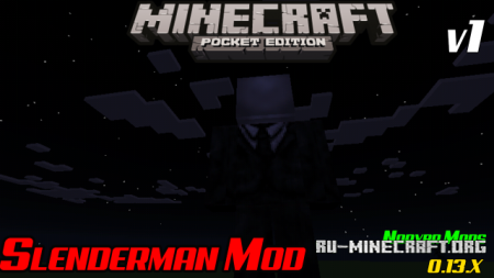  SlenderMan  Minecraft PE 0.13.1 