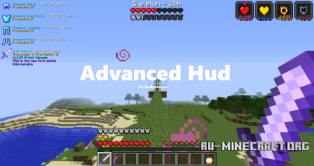  Advanced HUD 0.2.0  Minecraft 1.8