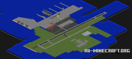 Скачать Naval Air Station Paril [Military Base] для Minecraft