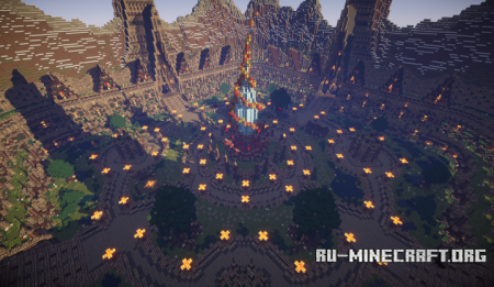  Flaming Diamond [Spawn]  Minecraft