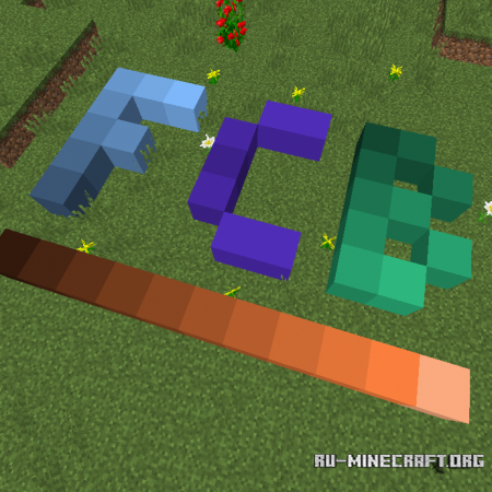  Flat Colored Blocks  Minecraft 1.8.9