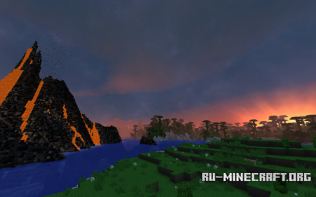  Tropical Volcano  Minecraft