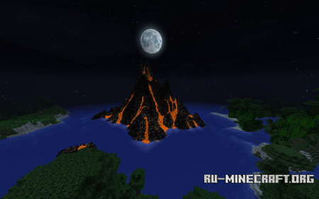  Tropical Volcano  Minecraft