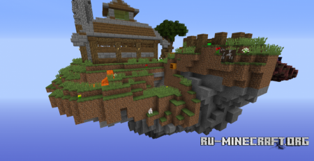  Sky Island House  Minecraft