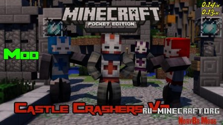  Castle Crashers  Minecraft PE 0.13.1
