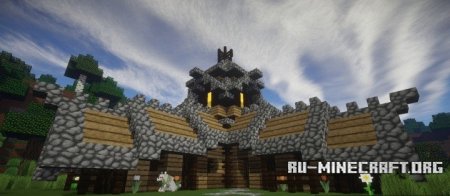  V-wise medieval house  Minecraft 