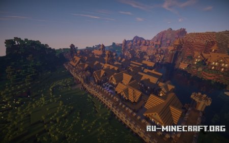  Medieval City Ruthorham  Minecraft